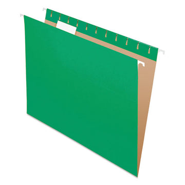 Pendaflex® Colored Hanging Folders, Letter Size, 1-5-cut Tab, Bright Green, 25-box freeshipping - TVN Wholesale